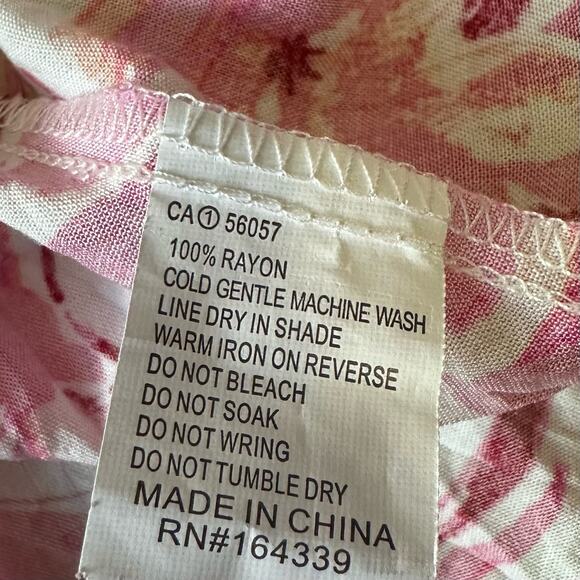 PETAL + PUP Nyla Dress Pink Floral Halter Neck A-Line Summer Beach - Picture 9 of 11